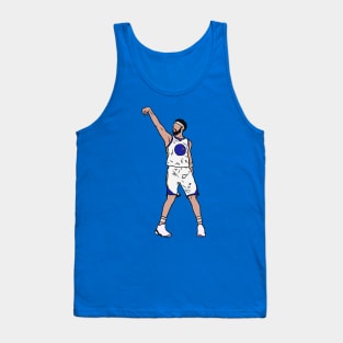Klay Thompson Holds The Release Tank Top